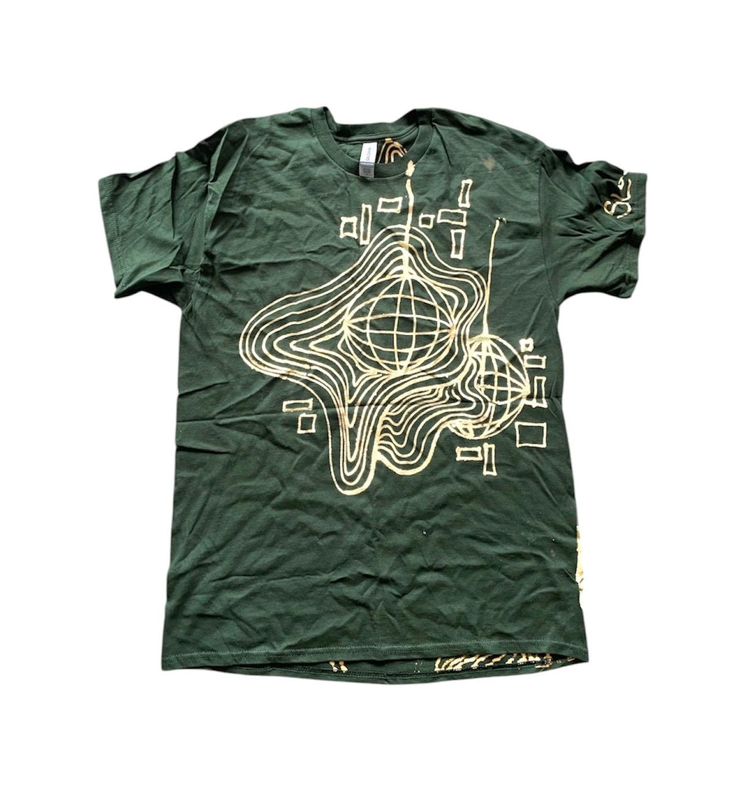 Psychedelic rave graphic tee