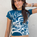 Celestial stars baby tee