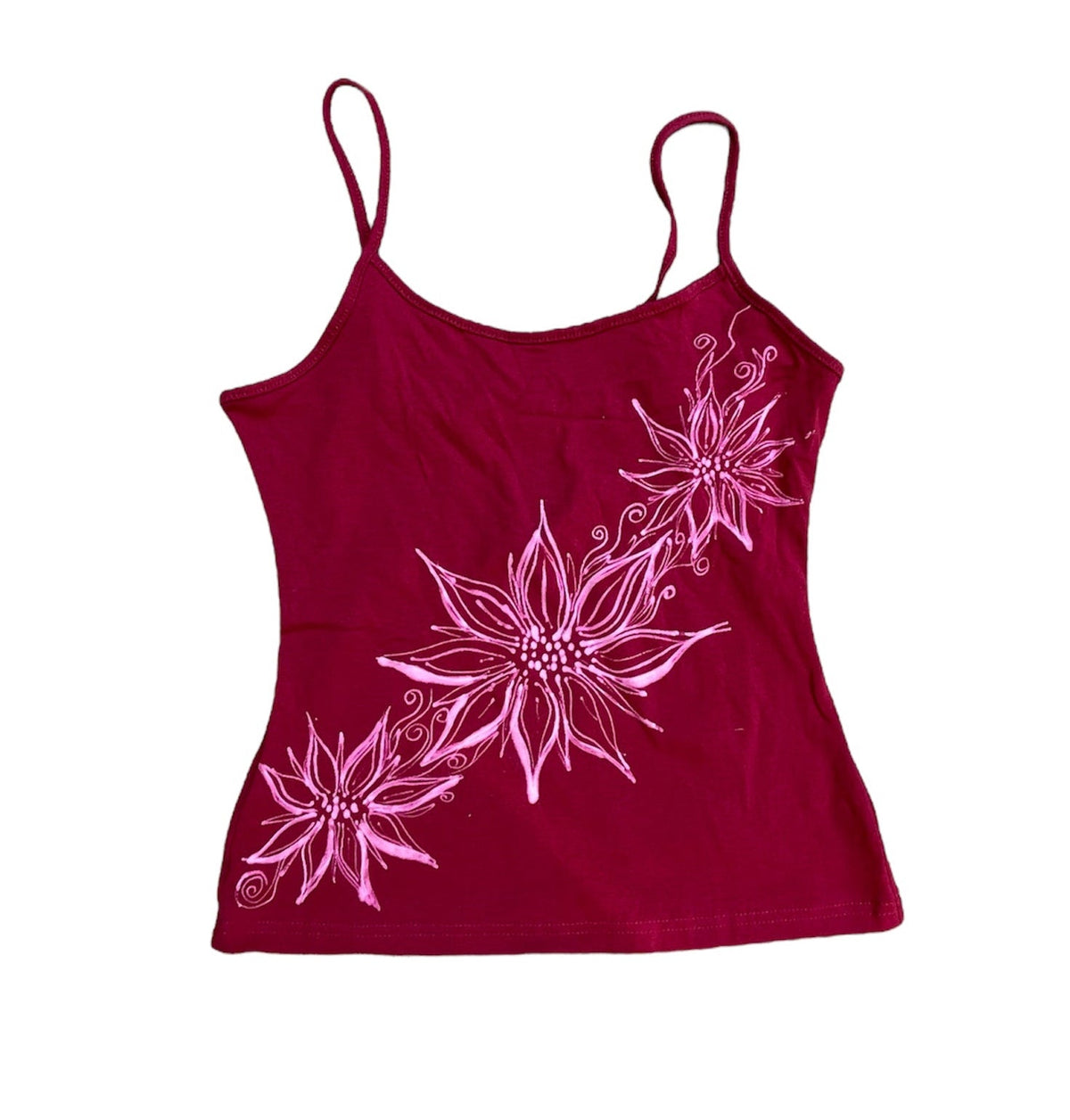.Triple spiral flower tank