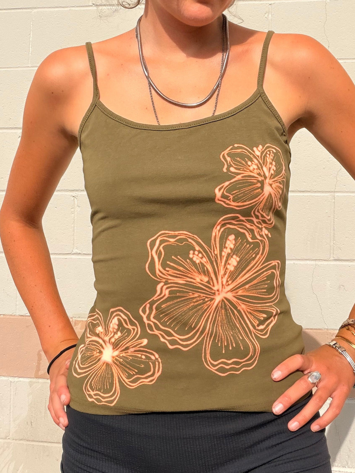 .. HIBISCUS TANK TOP