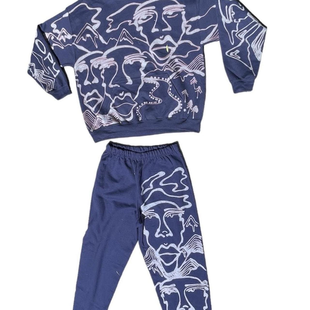 .Custom Graphic Sweatpants