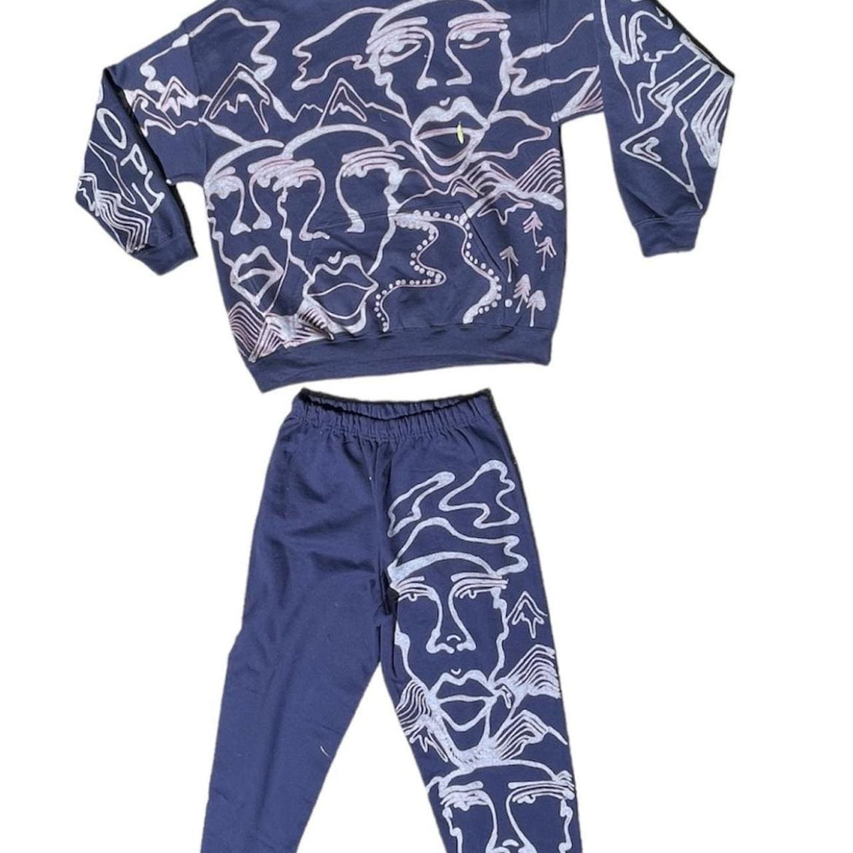 .Custom Graphic Sweatpants