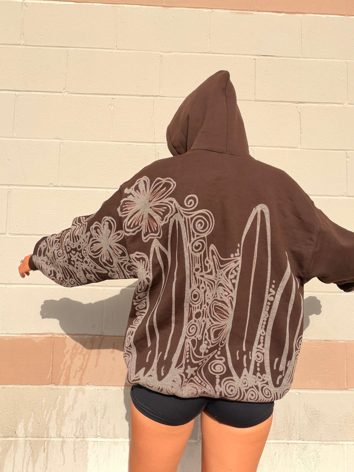 .. TROPICAL SURF HOODIE