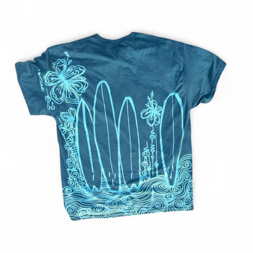 .. Tropical surf tee