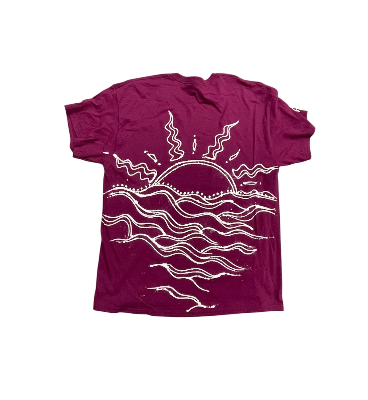 Psychedelic sunset tee