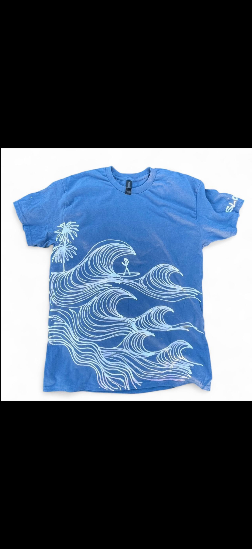 .Barreling Waves surf inspired tee