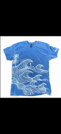 .Barreling Waves surf inspired tee