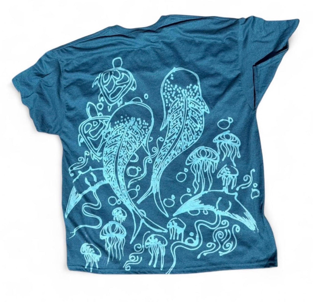 ..Scuba marine life tee