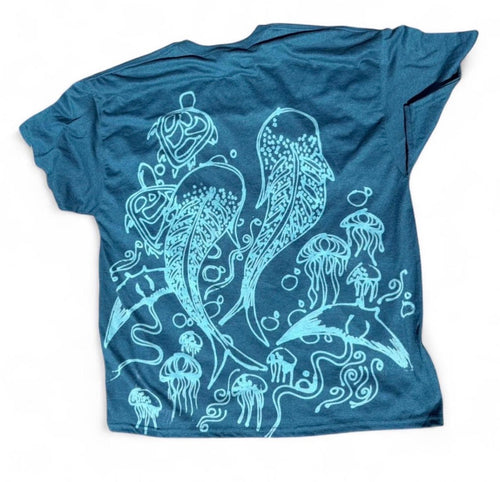 ..Scuba marine life tee