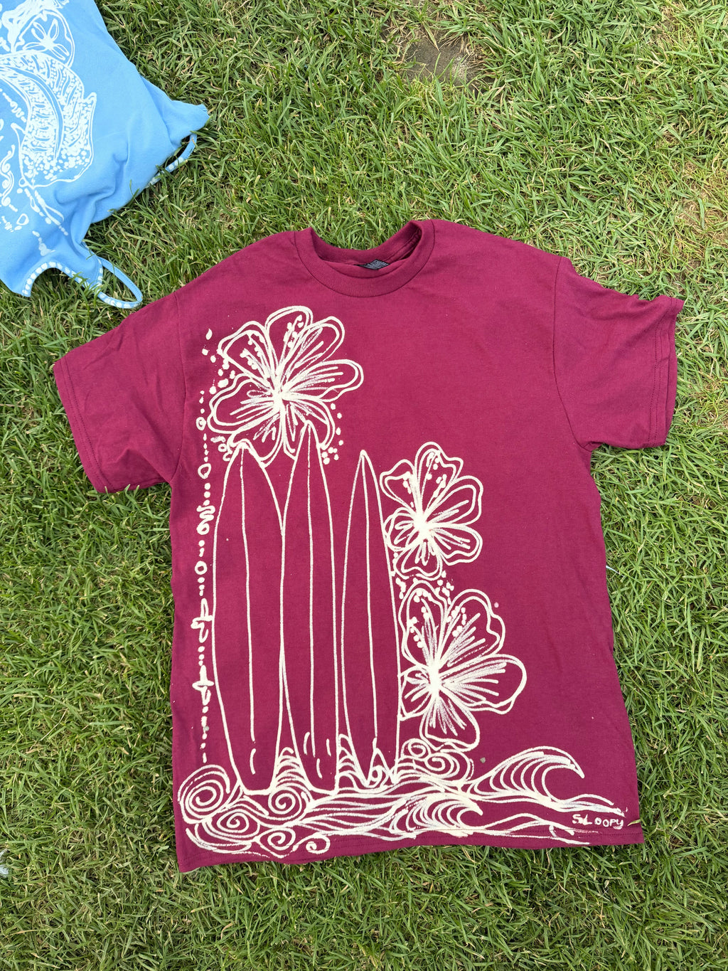 .. TROPICAL SURF HOODIE
