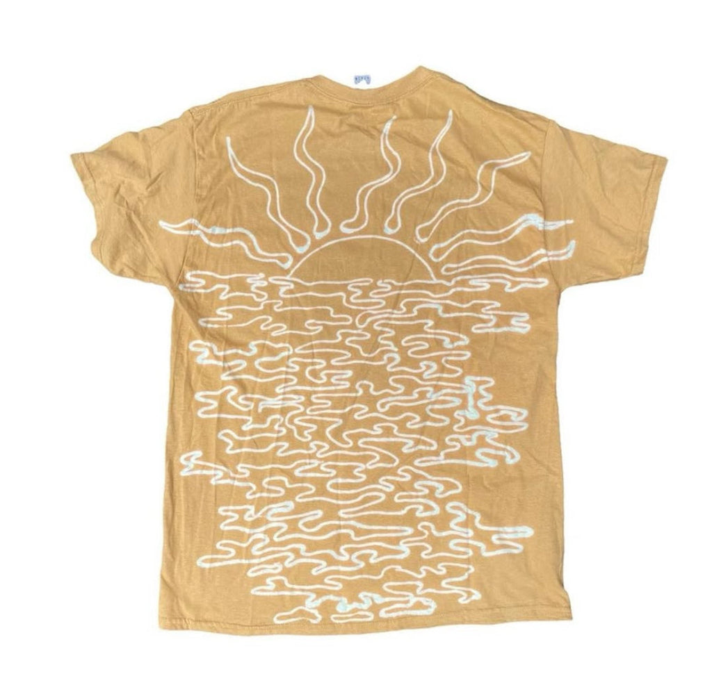 Psychedelic sunset tee