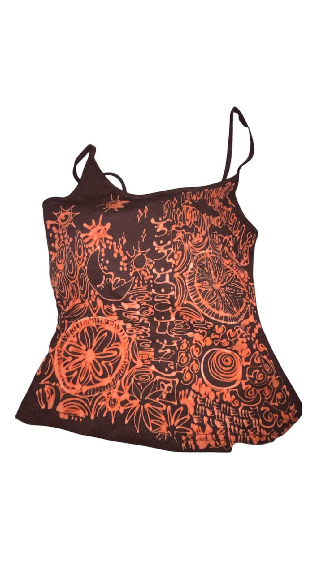 .Sun yogi mandala abstract tank