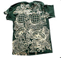 Psychedelic rave graphic tee