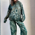 Psychedelic clouds hoodie/sweatsuit