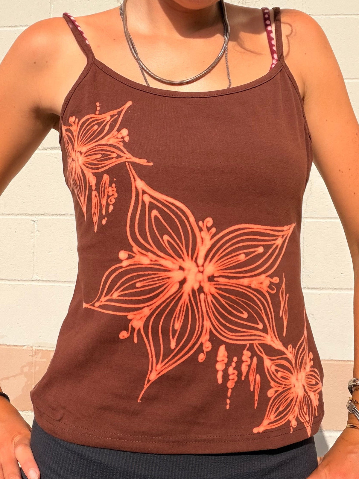 ..FLOWER TANK TOP