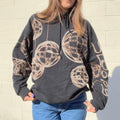 Disco graphic hoodie