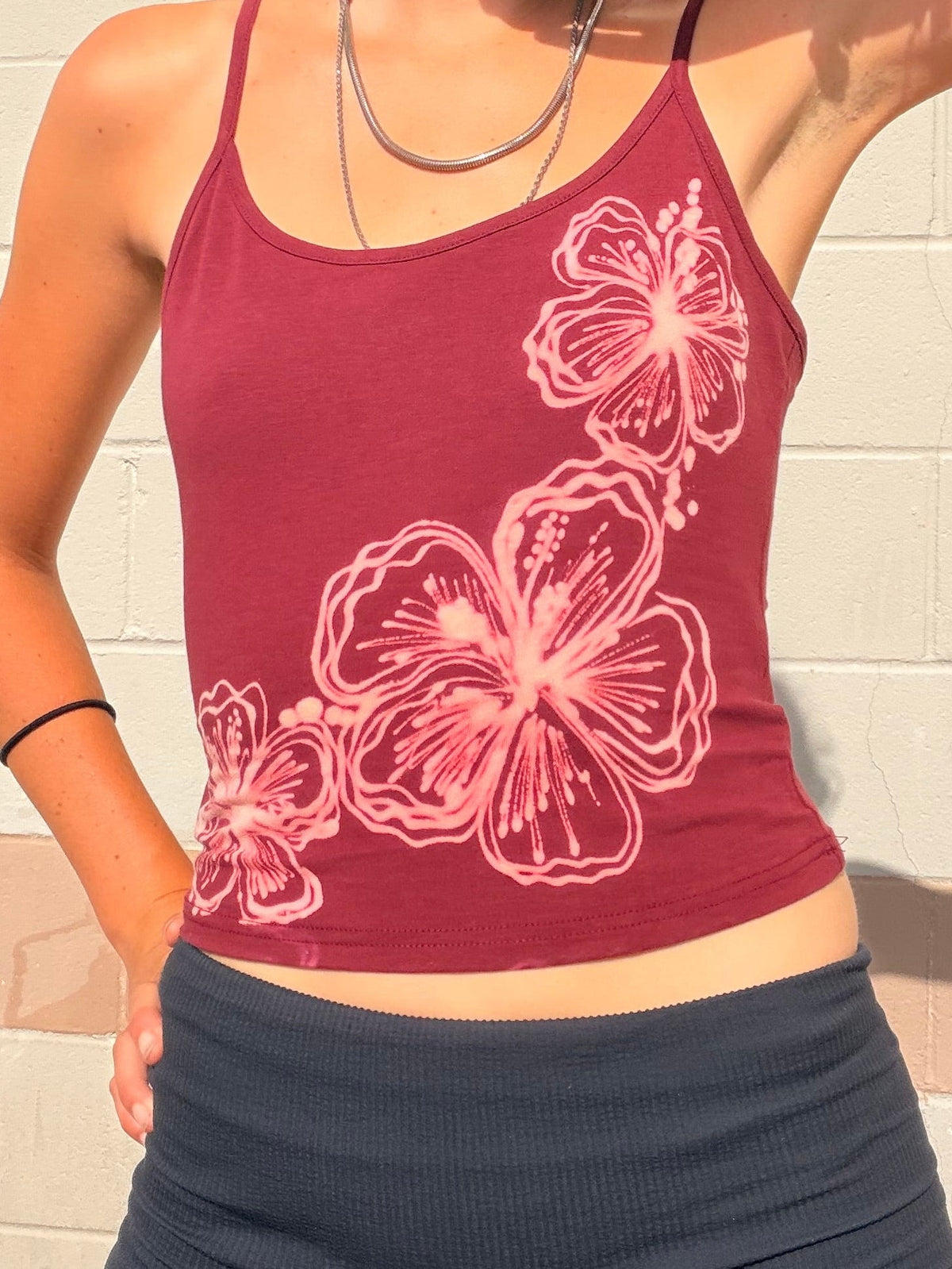 .. HIBISCUS TANK TOP