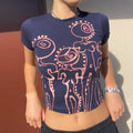 Pool ball ladies baby tee