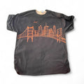 Handpainted San Fransisco skyline graphic tee