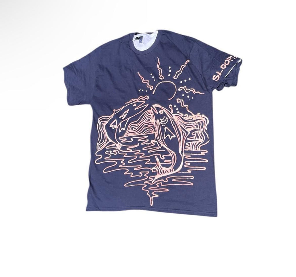Custom fish tee