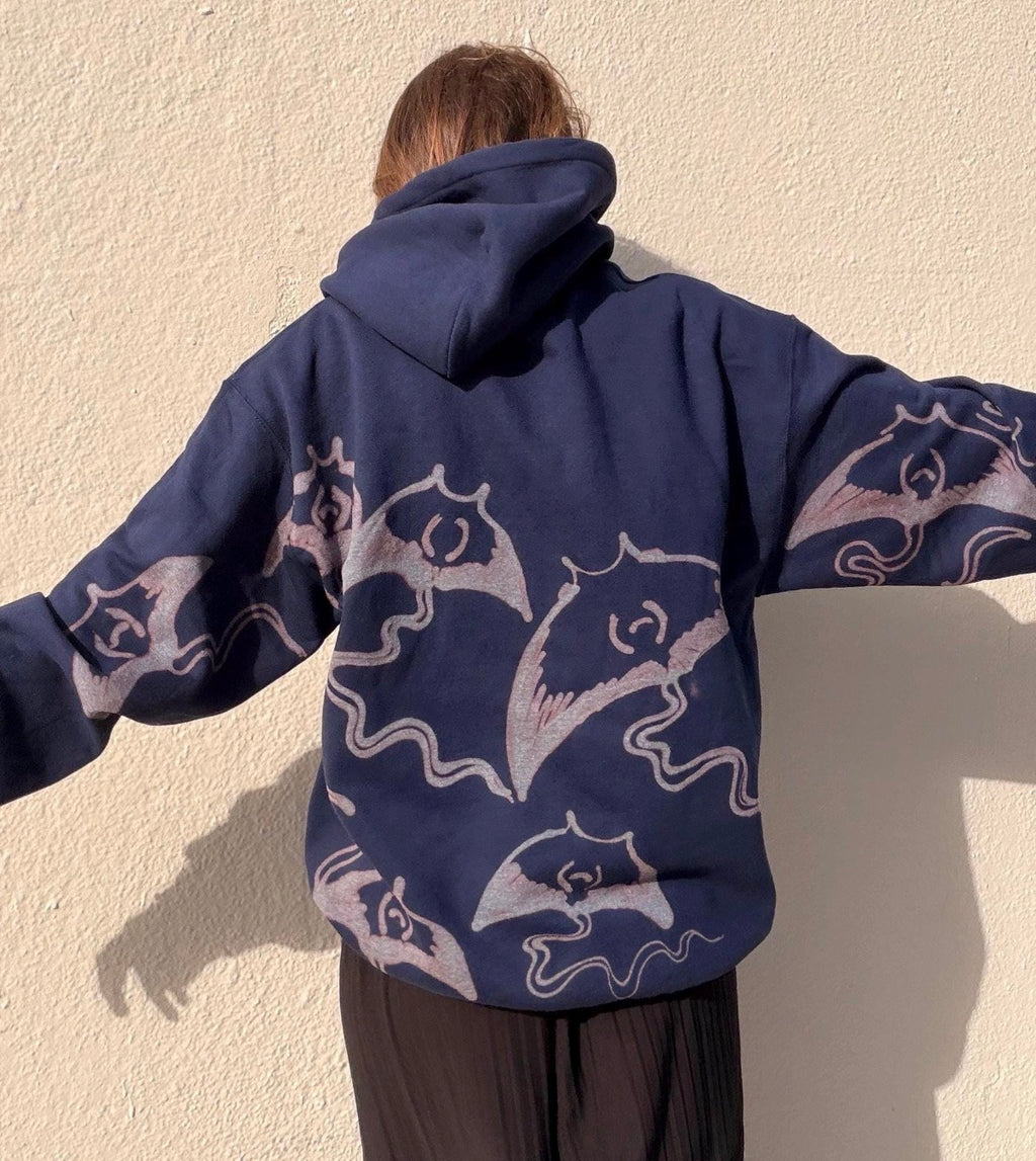 ..Funky Manta Ray hoodie