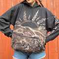 Psychedelic ocean sunset hoodie