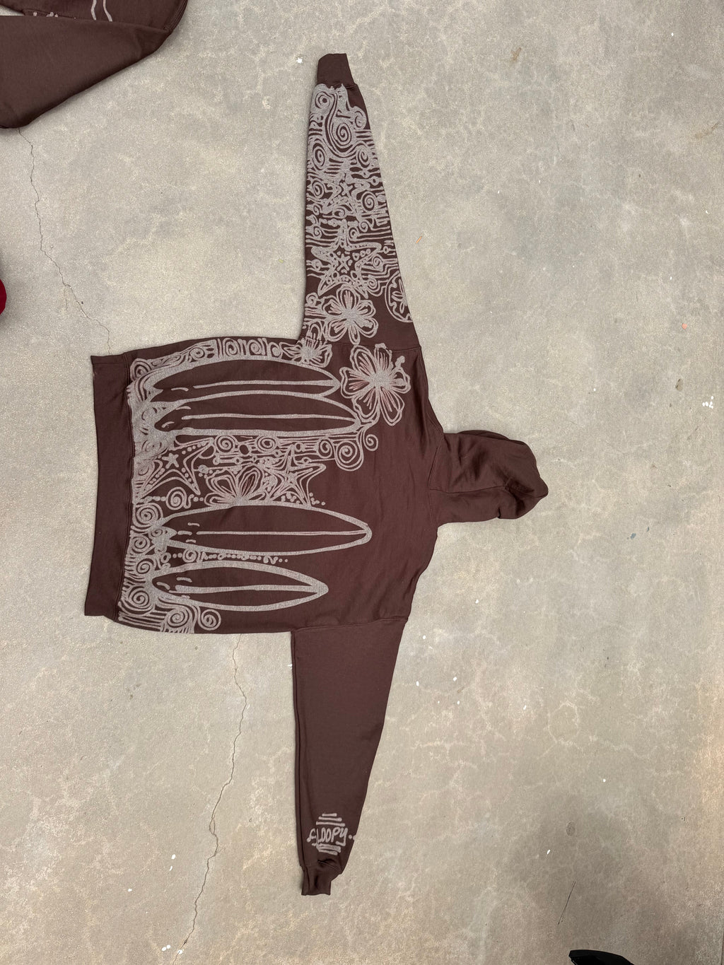 .. TROPICAL SURF HOODIE