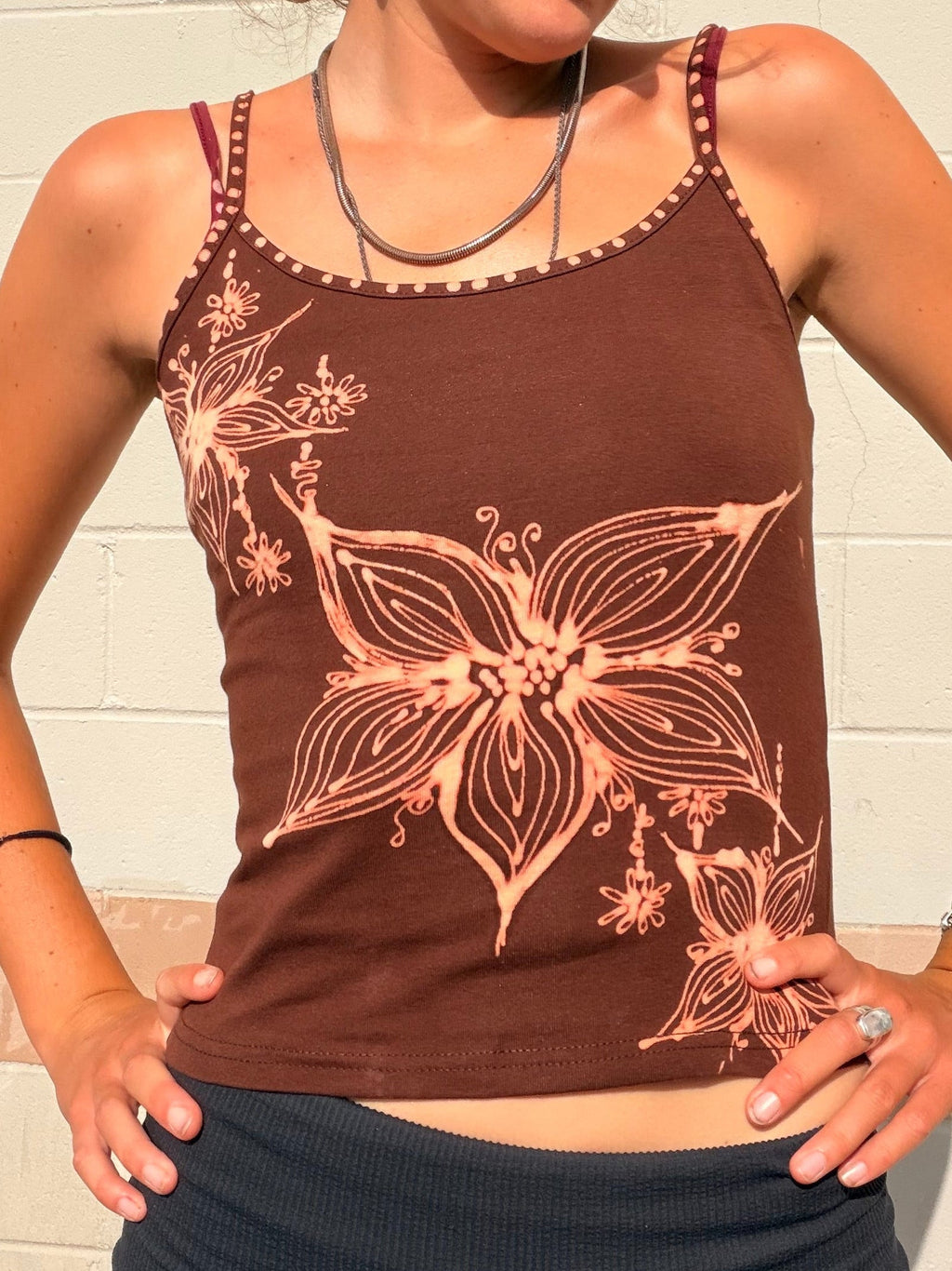 ..FLOWER TANK TOP