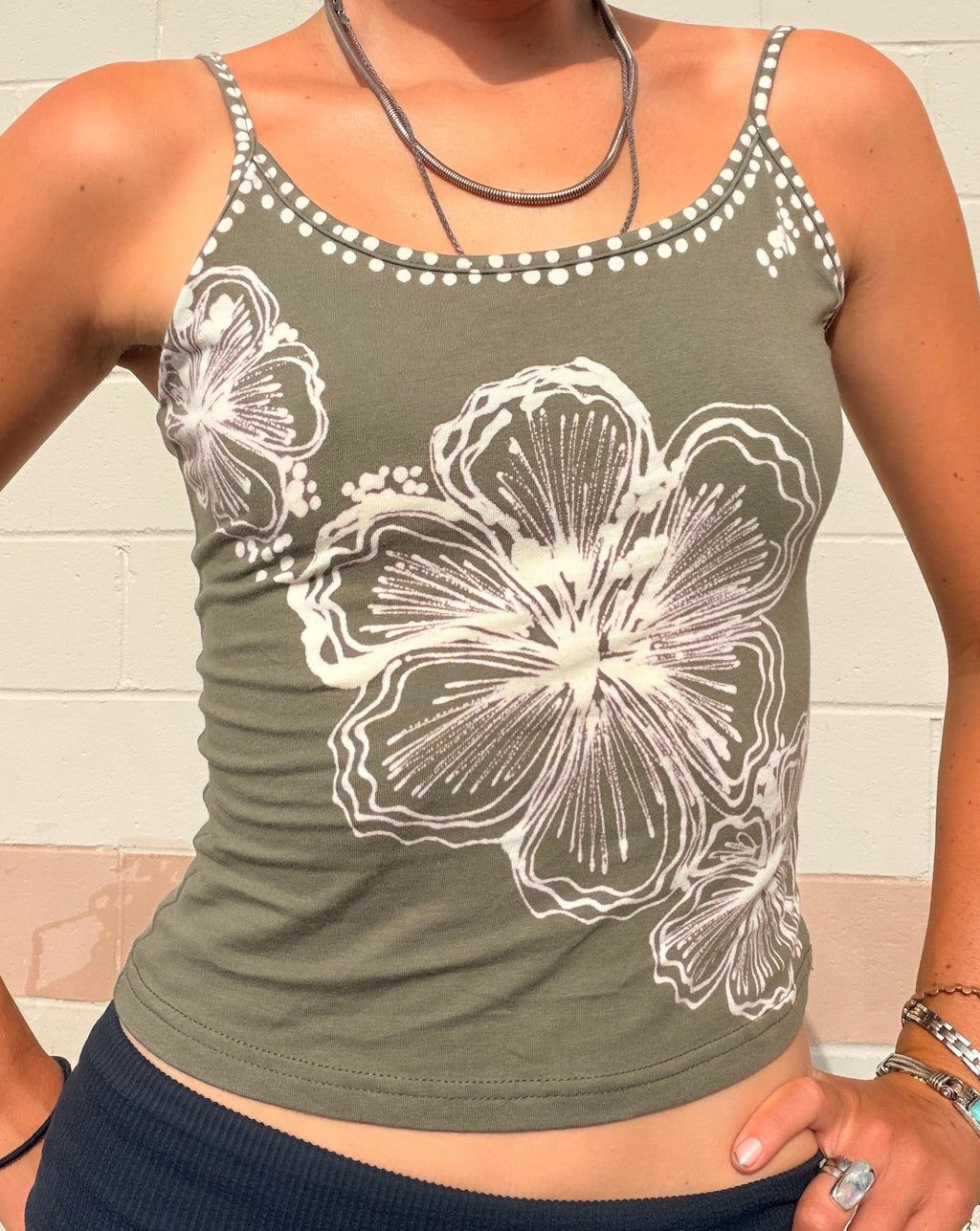 .. HIBISCUS TANK TOP