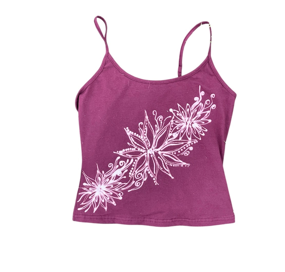 .Triple spiral flower tank