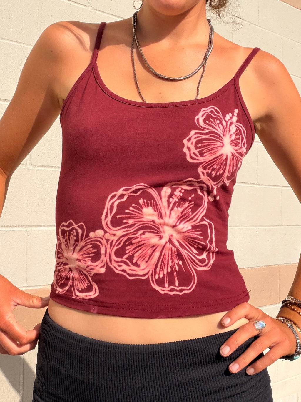 .. HIBISCUS TANK TOP