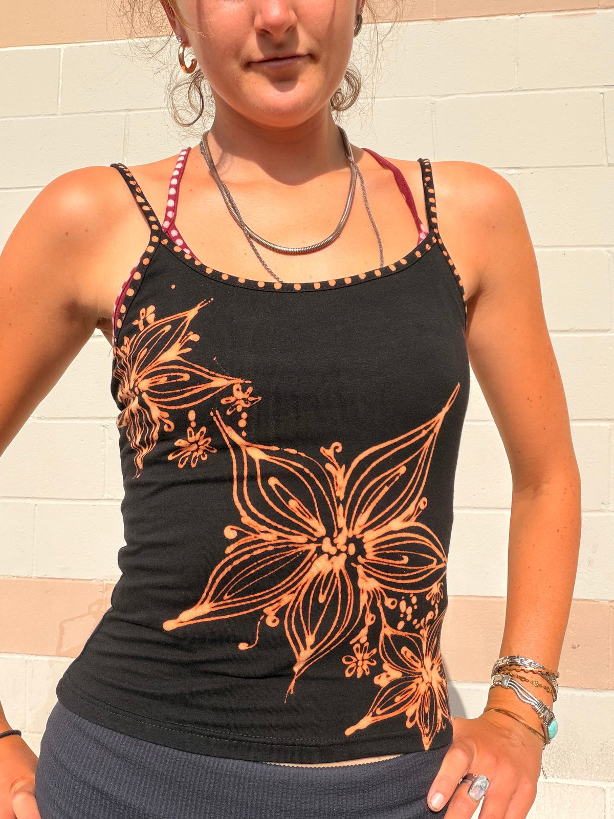 ..FLOWER TANK TOP