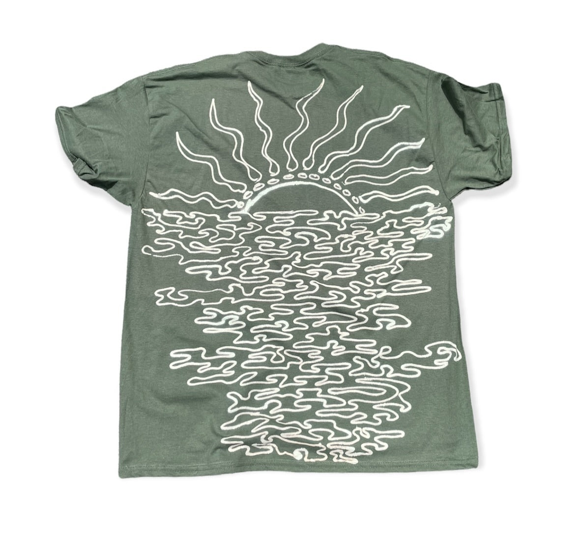 Psychedelic sunset tee