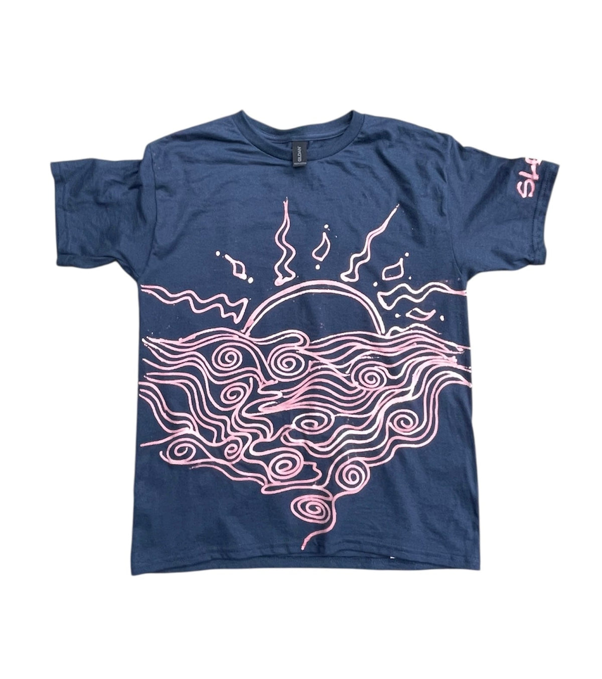 Psychedelic sunset tee