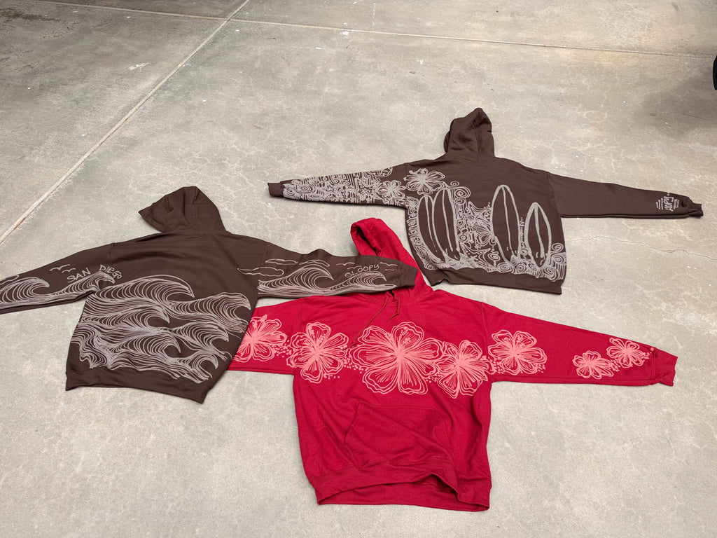 ..HIBISCUS HOODIE