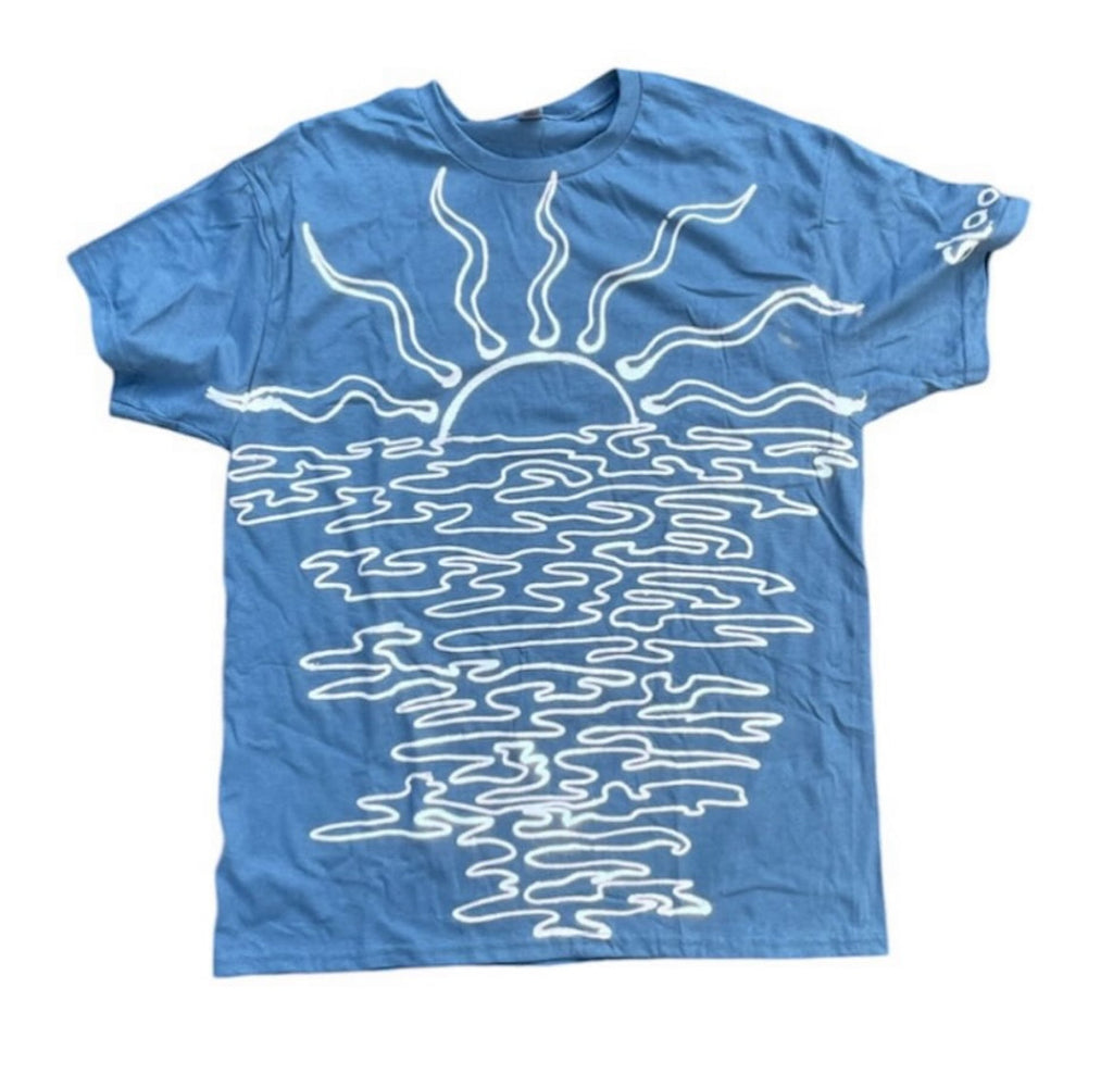 Psychedelic sunset tee