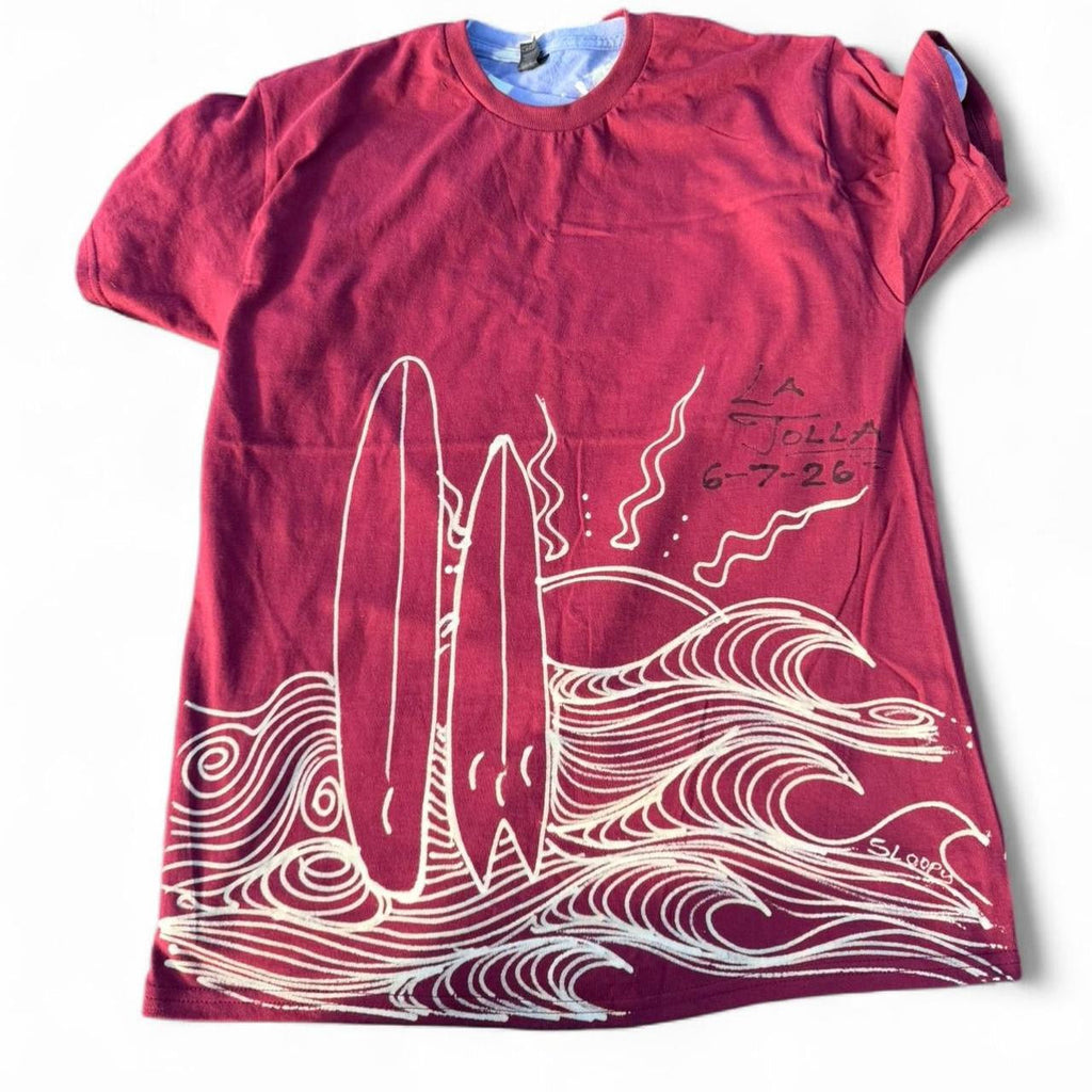 .. Tropical surf tee