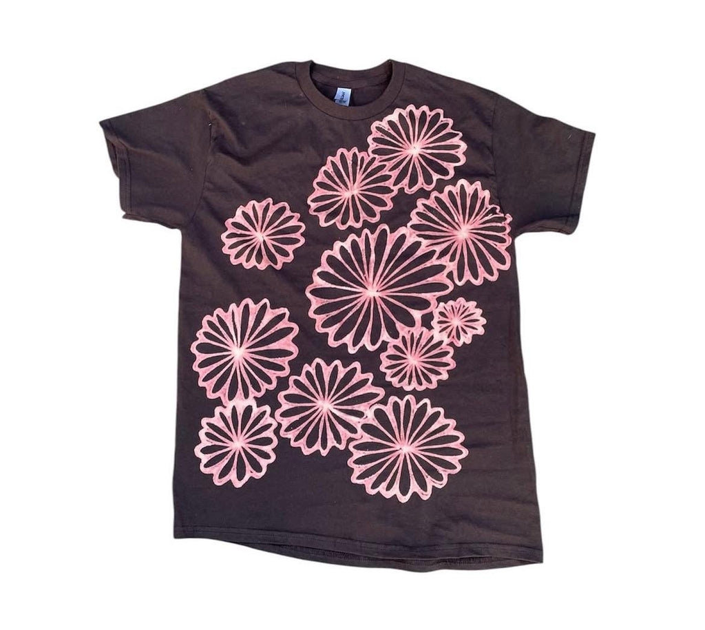 Ditsy floral graphic baby tee