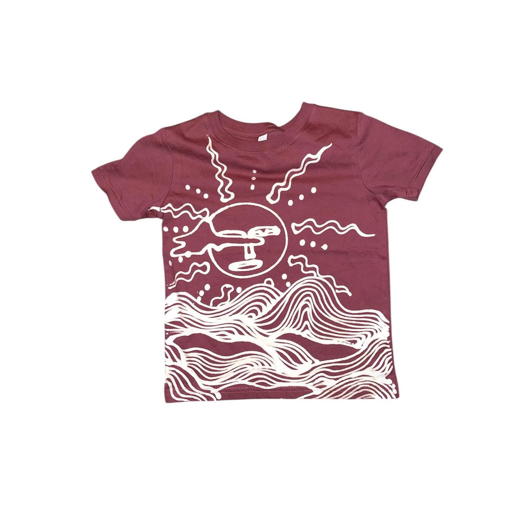 Ocean vibes  baby tee