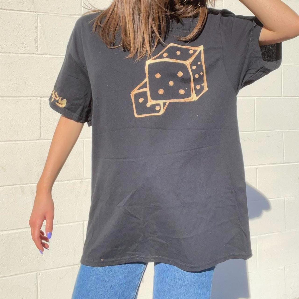 Oversized Dice tee