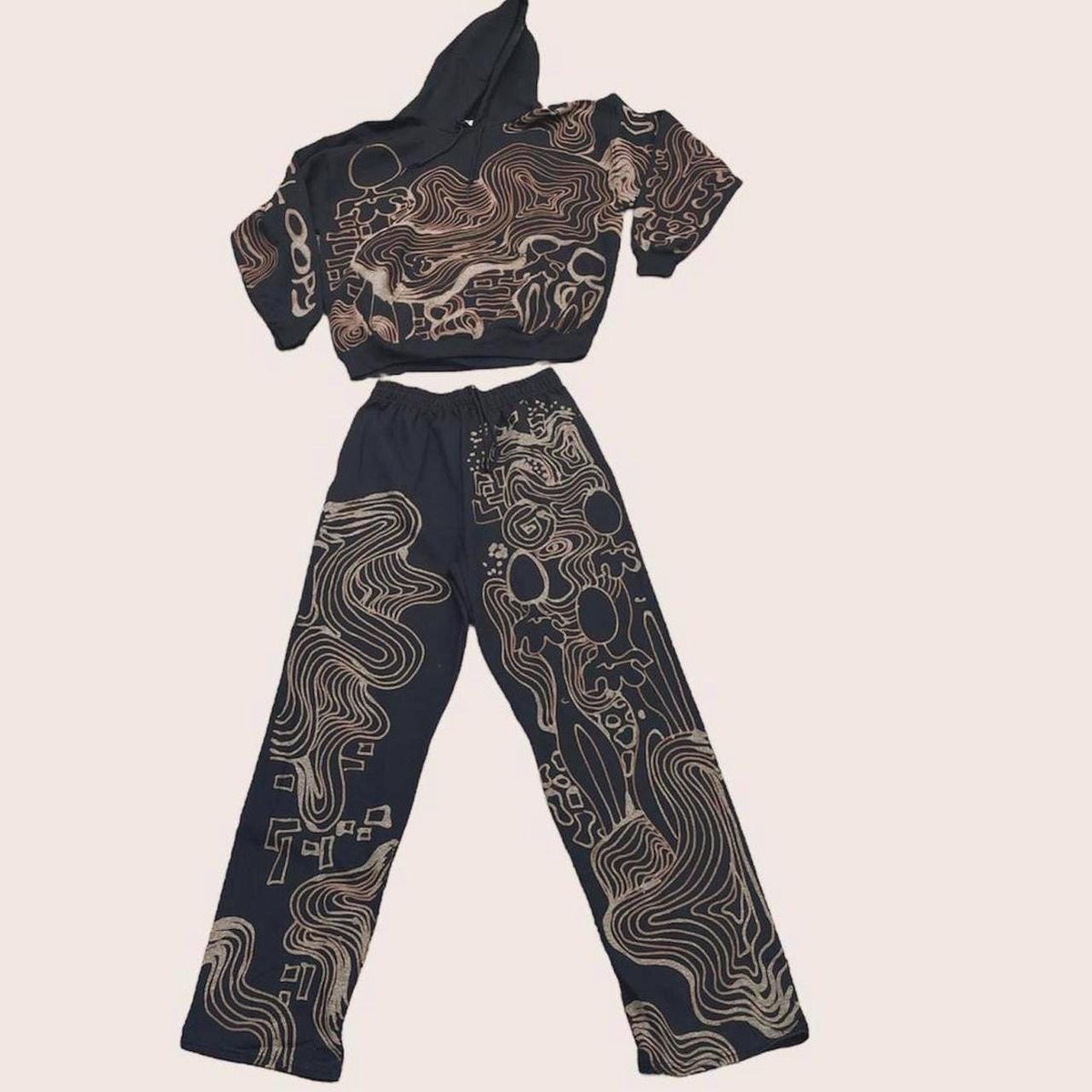 .Custom Graphic Sweatpants